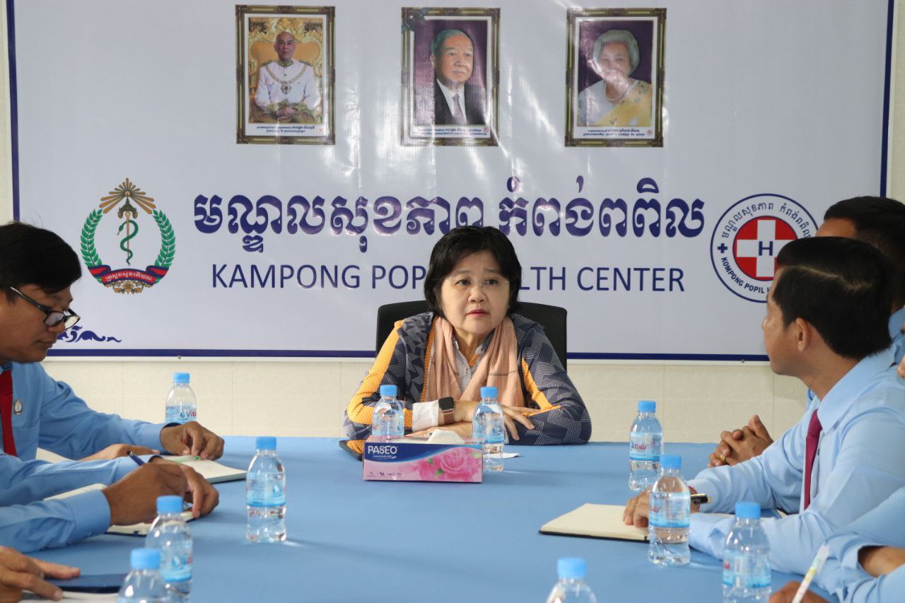 បេសកកម្មជំរុញការអនុវត្តផែនការសកម្មភាពឆ្នាំ២០២៥ សំដៅការកែលម្អគុណភាពសេវាសុខាភិបាលនៅតាមមណ្ឌលសុខភាព និងក្នុងការជំរុញបង្កើនការថែទាំសុខភាពបឋម (PHC-BIF) នៅក្នុងខេត្តព្រៃវែង