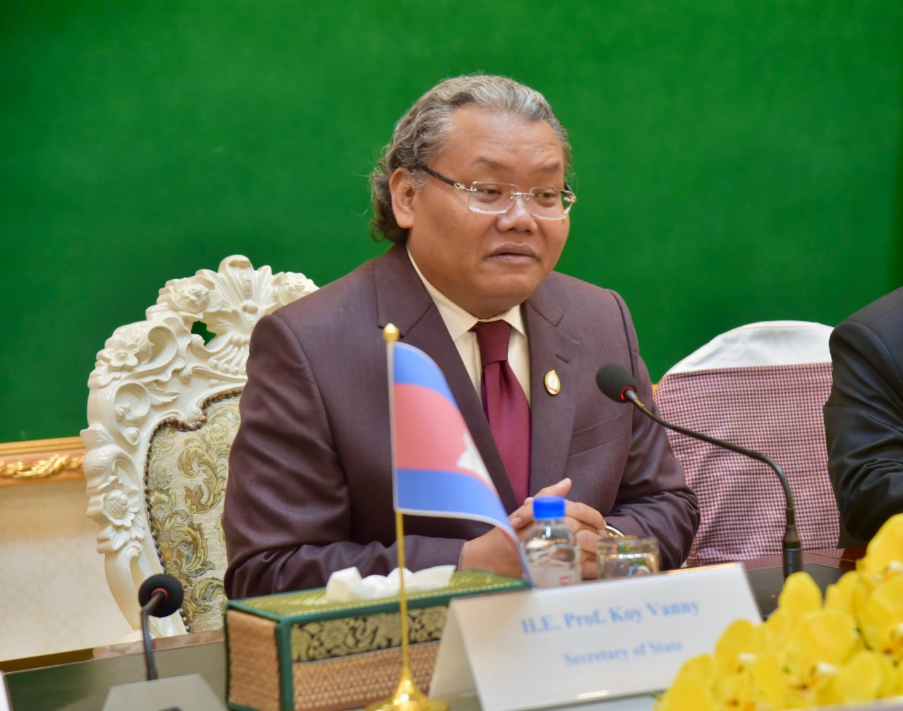 ជំនួបពិភាក្សាការងារ ជាមួយគណៈប្រតិភូស្ថានទូត នៃប្រទេសលុចសំបួរ ប្រចាំប្រទេសឡាវ